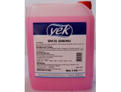 YEK SIVI EL SABUNU PEMBE 5 KG
